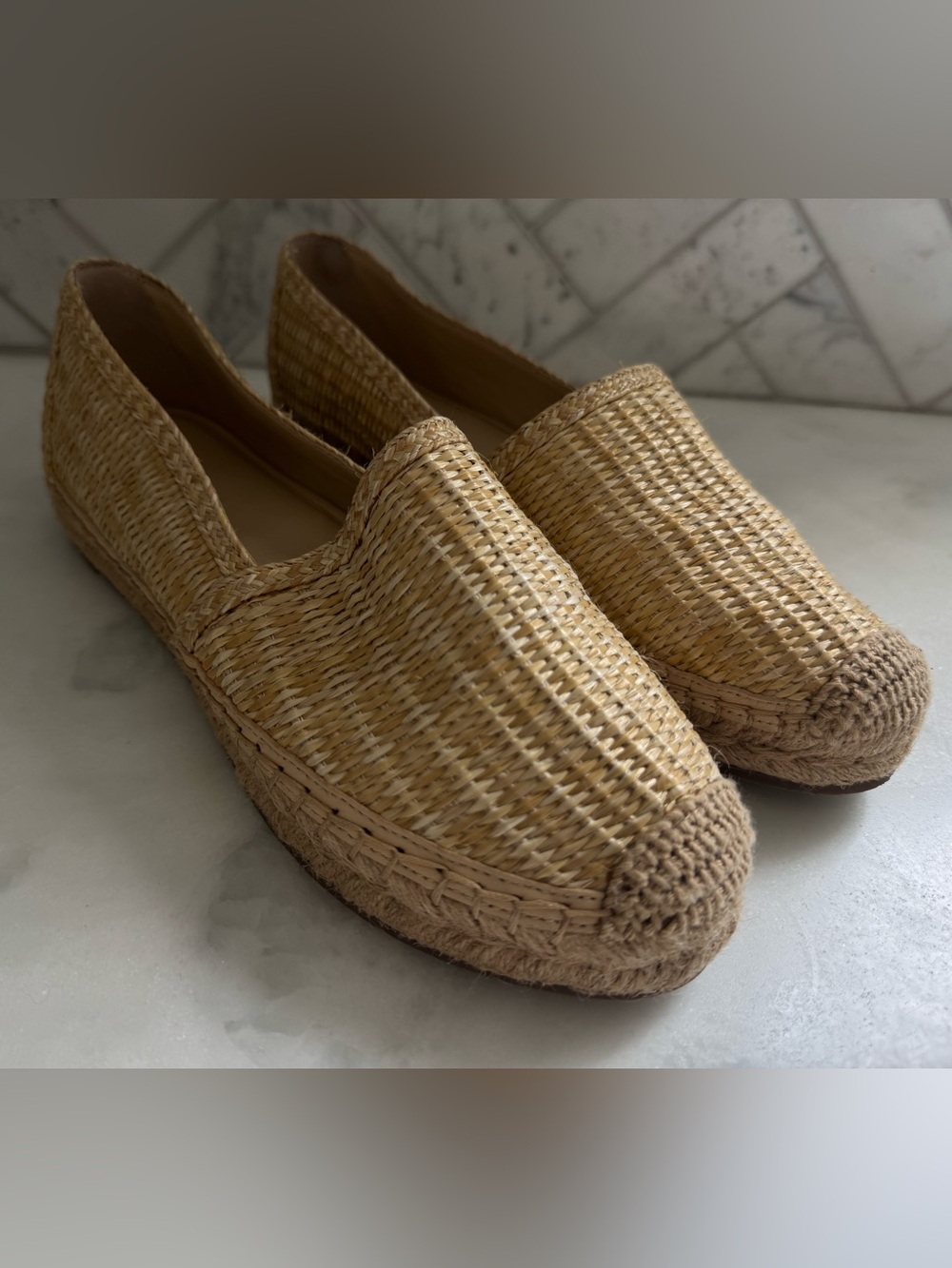 J.McLaughlin Women's Natural Shira Raffia
Espadrille 8